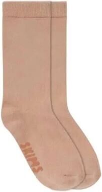 SKIMS Everyday Mid Calf Socks Clay NWT